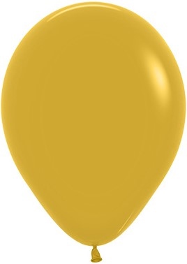 Шар (12"/30 см) Пастель Горчичный (023) 50 шт SEMPERTEX 88005028 - фото 1454