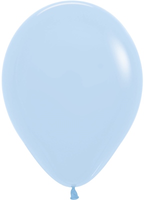 Шар (12"/30 см) Макарунс Нежно-голубой (640) 12 шт  SEMPERTEX 88048814 - фото 1613