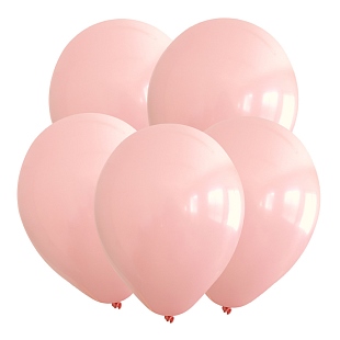 Т Пастель 5 Нежно-розовый / Pale pink / 100 шт. /, Латексный шар 88049759 - фото 2437