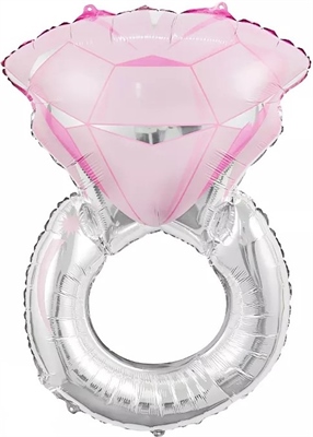 K 28 Кольцо с бриллиантом / Diamond ring / 1 шт /, Фольгированный шар 88049595 - фото 2524