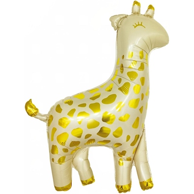 К 32 Стильный жираф / Stylish giraffe / 1 шт /, Фольгированный шар 88049745 - фото 2540