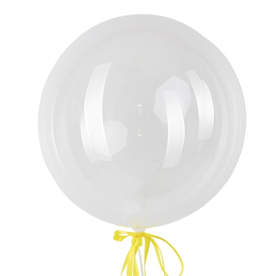 Т 18 Сфера 3D Deco Bubble Прозрачный в упаковке / Deco Bubble / 10 шт /, Воздушный шар 88049781 - фото 2615