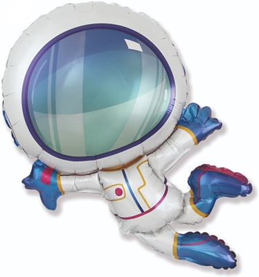 И 38 Астронавт / ASTRONAUT/ 1 шт /, Фольгированный шар 88049778 - фото 2739