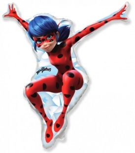 И 14 Леди Баг / Lady Bug / 1 шт /, Фольгированный шар 88049690 - фото 2756
