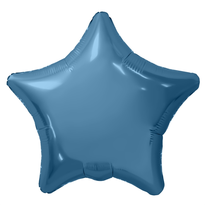 Шар Звезда 19″ / Сизый Бохо 88049944