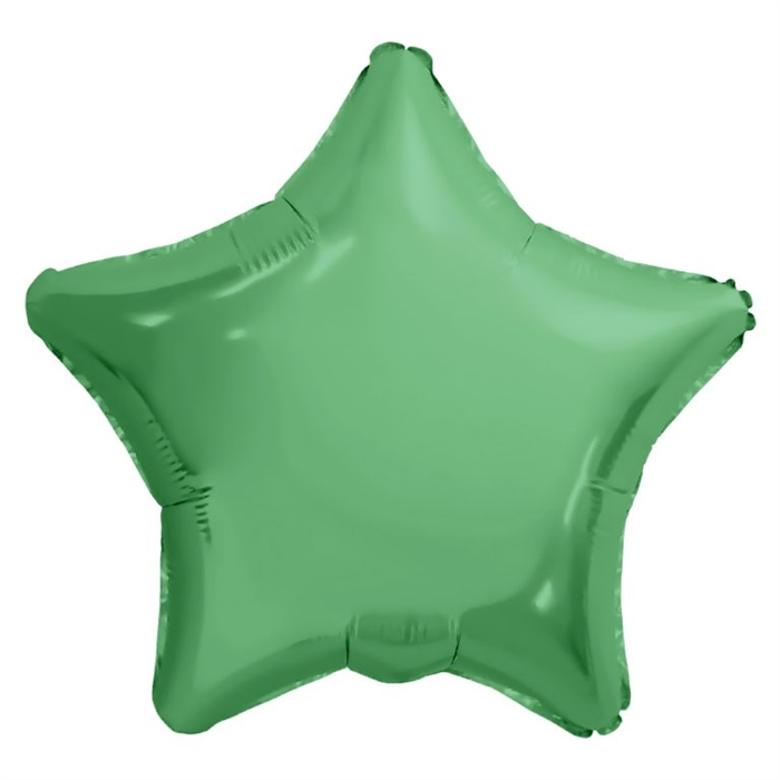 Шар Звезда 19″ / Зеленый мох Бохо 88049951
