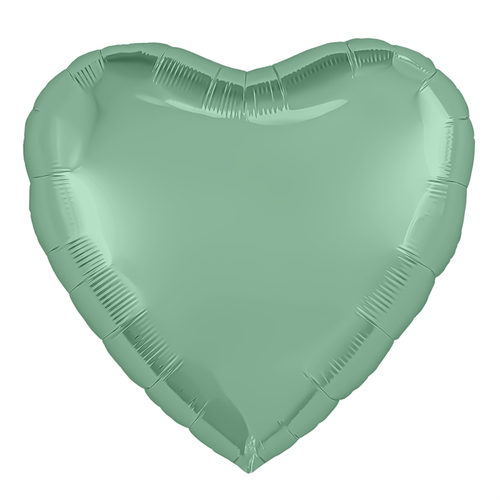 Шар Сердце 19″ / Шалфей Бохо 88050013