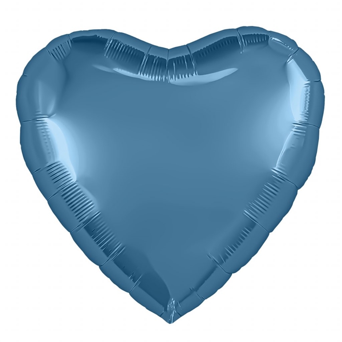 Шар Сердце 19″ / Сизый Бохо 88050014