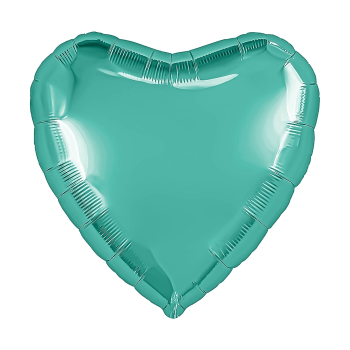 шар надувной сердце 30″/76,5 см / бискайский зеленый 88050036