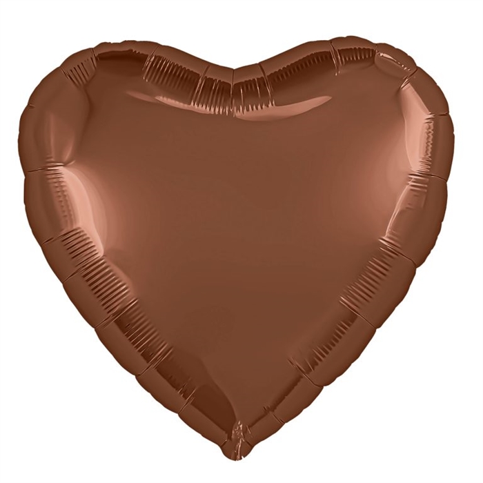 Шар Сердце 19″ / Терракота Бохо 88050052