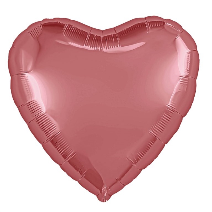 Шар Сердце 19″ / Медный Бохо 88050053