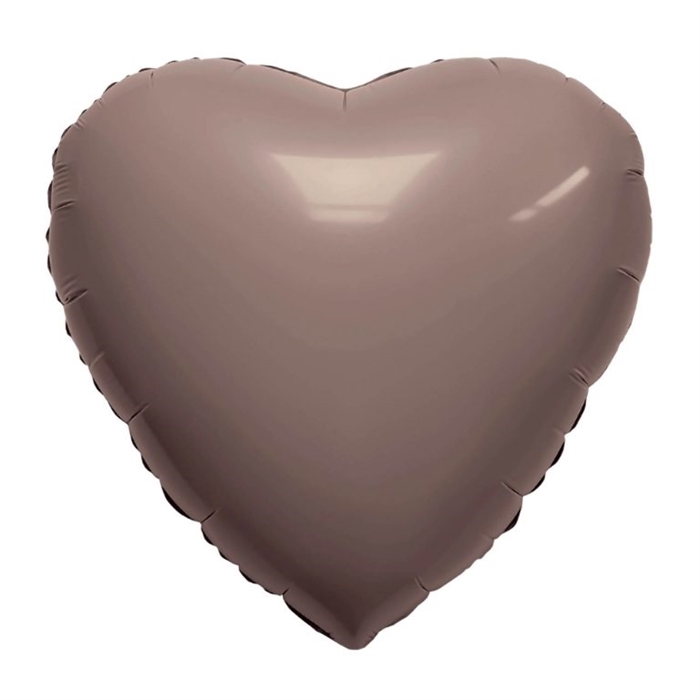 Шар Сердце 19″ / Мокко 88050051