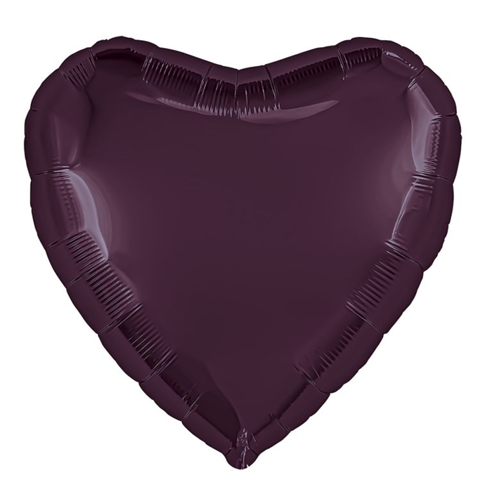 Шар Сердце 19″ / Темная вишня 88050062