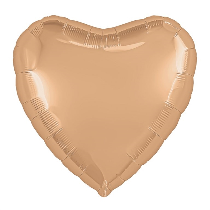 Шар Сердце 30″ / Персиковый пух / 88050066
