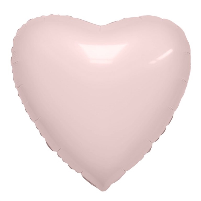 Шар Сердце 19″ / Пыльная роза 88050069
