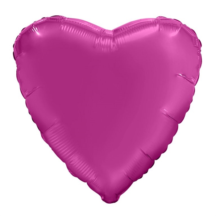 Шар Сердце 19′ / Мистик гранатовый 88050098