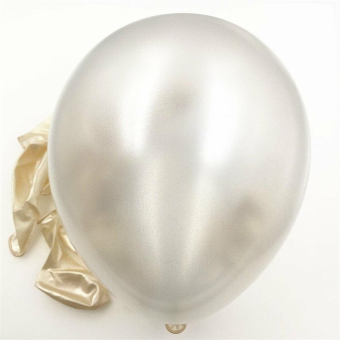 Шар (12"/30 см) Шелк Устрично-белый 50 шт SEMPERTEX 88050114