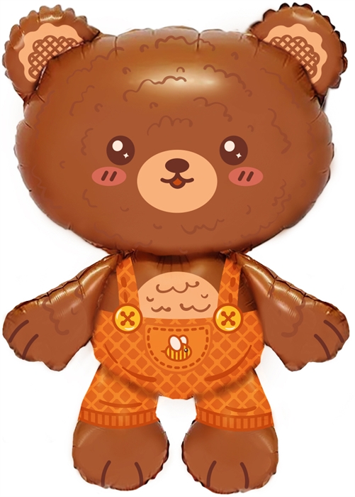 Шар (36''/91 см) Фигура, Любимый мишка, 1 шт. в уп.,Китай 88050135