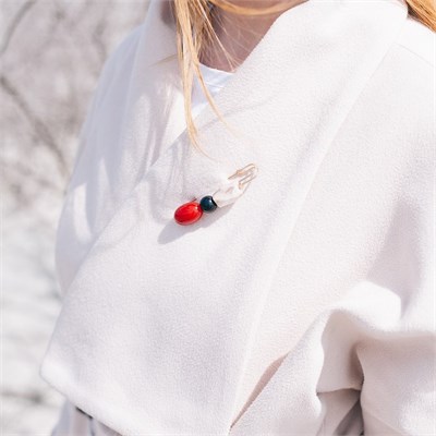 Булавка «Камни», 8 см, цветная в золоте 2521310 2521310 - фото 68