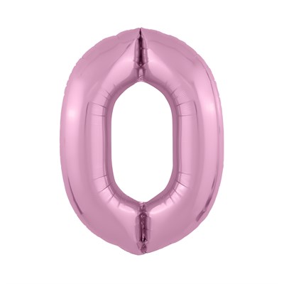 Шар (40''/102 см) Цифра Slim Розовый фламинго №0  Agura 2139783 - фото 809