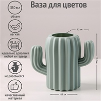 {{productViewItem.photos[photoViewList.activeNavIndex].Alt || productViewItem.photos[photoViewList.activeNavIndex].Description || 'Ваза для цветов 7,5х13х11,2 см, цвет зеленый 4700064'}}