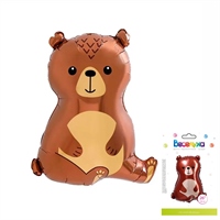 К 26 Лесной медведь, фигура в упаковке / Bear / 1 шт /, Фольгированный шар 88049561
