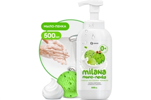 Жидкое мыло "Milana мыло пенка сливочно-фисташковое мороженое" (флакон 500 мл) 00000006317
