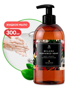 Мыло жидкое парфюмированное "Milana Spring Bloom" (флакон 300 мл) 00000000985
