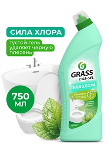 Универсальный чистящий гель "DOS GEL" Мятная сила (флакон 750 мл) 00-00001196