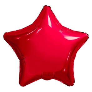 Шар Звезда 30′ / 76,5 см / Красный 88050009