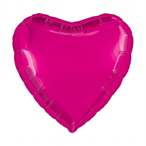 Шар Сердце 19′ / Фуксия 88050086