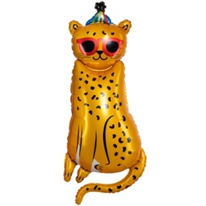 К (47''/119 см) Фигура, Леопард в солнечных очках, 1 шт. Falali, КИТАЙ 88050155