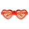 Светодиодные очки, Сердце, Красный, 1 шт. 88049470 - фото 2325