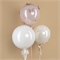 K 24 3D Сфера прозрачная / 3D Transparent Bubble  / 10 шт /, Воздушный шар 88049648 - фото 2532