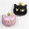 К 29 Котенок принцесса, черный / Cat Princess Black / 1 шт /, Фольгированный шар 88049709 - фото 2546