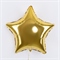 Аг 19 Звезда Золото / 1 шт /, Фольгированный шар 88049540 - фото 2564