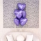 Аг 19 Сердце Фиолетовый Пастель / 1 шт /, Фольгированный шар 88049530 - фото 2579