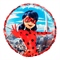 И 18 Круг Леди Баг / Rnd Ladybug / 1 шт /, Фольгированный шар 88049501 - фото 2705