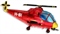 И 38 Вертолет (красный) / Helicopter / 1 шт /, Фольгированный шар 88049704 - фото 2713