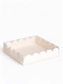 Коробочка для печенья, белая, 18 х 18 х 3 см 7184425 7184425 - фото 28757