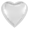 Шар Сердце 36» / Белый блеск / инд.упаковка 88050021