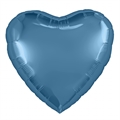 Шар Сердце 19″ / Сизый Бохо 88050014
