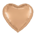 Шар Сердце 36» / Персиковый пух / 88050033