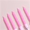 Свечи для торта "Неон", 5 см, 10 шт, розовые 3119577 3119577 - фото 388