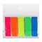 Блок-закладка с липким краем пластик 20л*5 цветов флуор, 12мм*45мм   5491856 5491856 - фото 518